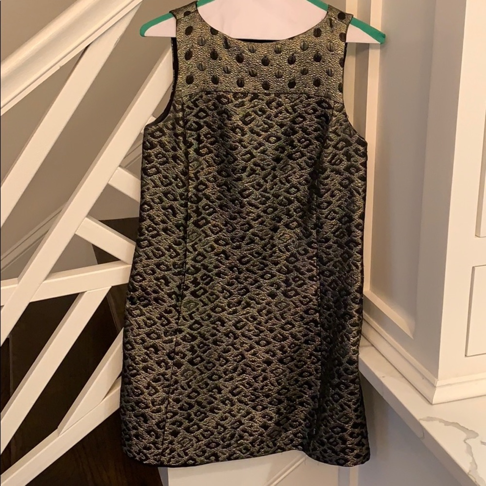 Tibi Jaquard Print Shift Dress